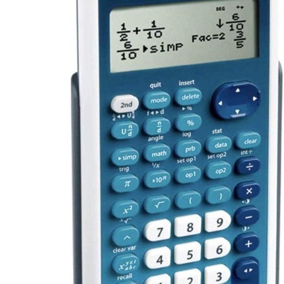 TEXAS INSTRUMENTS TI-34 MULTIVIEW CALCULATOR - NO COVER - SOLAR POWERED & WORKS - Picture 2 of 5